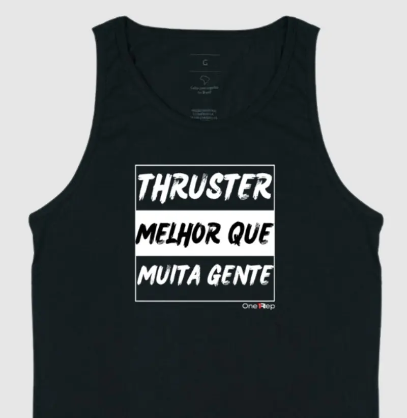 Thruster, melhor que muita gente!