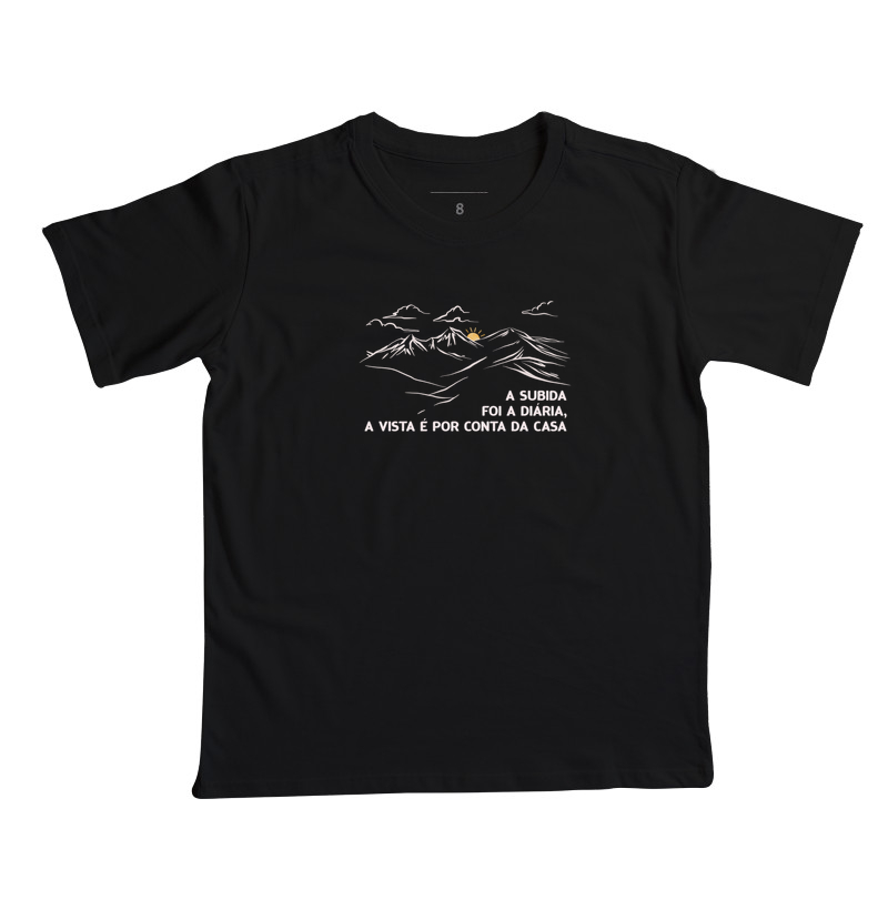 Por Conta da Casa - Camiseta Infantil