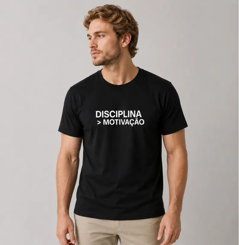 Disciplina > Motivação | Camiseta Fitness TRENO