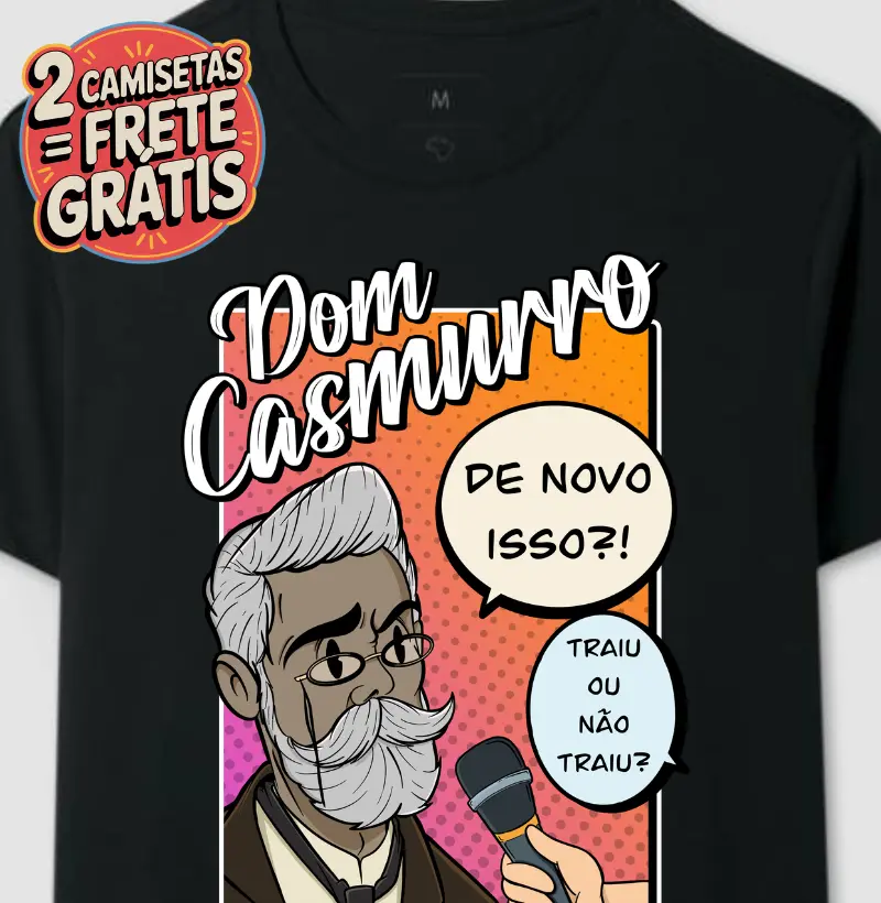 Camiseta Dom Casmurro