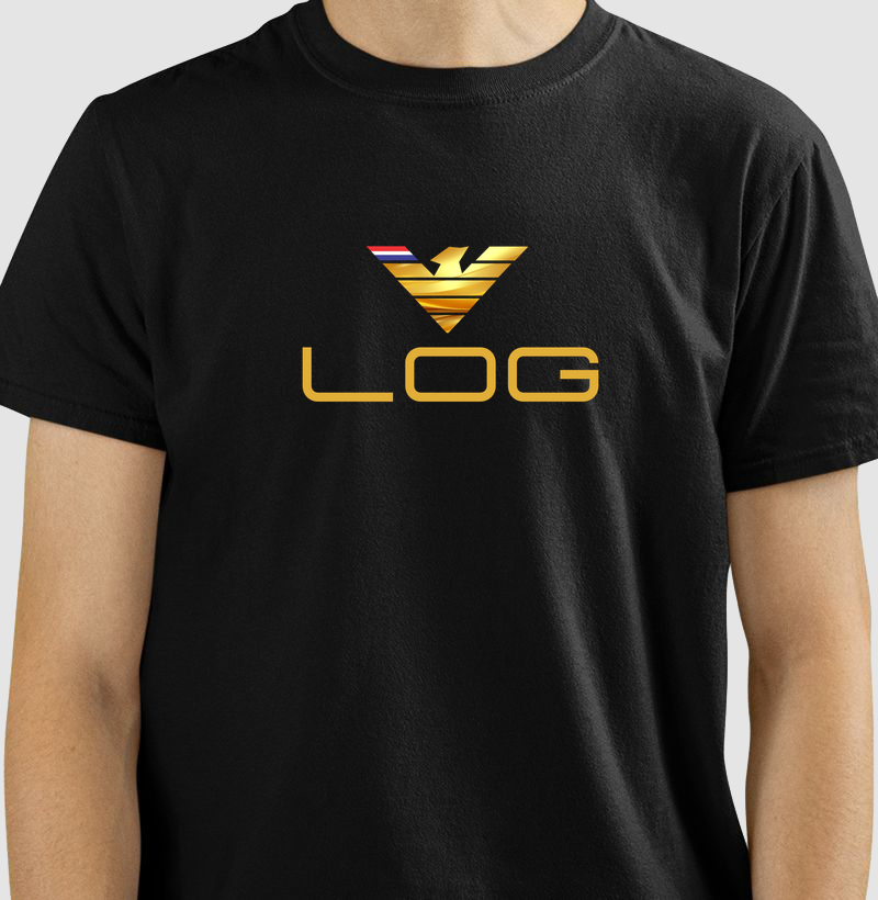 LOG — DOURADO, IMPONENTE, INESQUECÍVEL ✨ Sobre o preto profundo que abraça tudo, o ouro brilha com força própria — não pede atenção, a impõe. Acima, o símbolo que carrega a essência: traços nobres, brilho metálico que captura o olhar, a fênix erguida em tons de realeza — renascimento, vitória, poder.