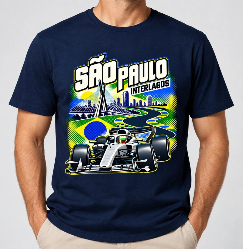 Cidade da Velocidade - Camiseta