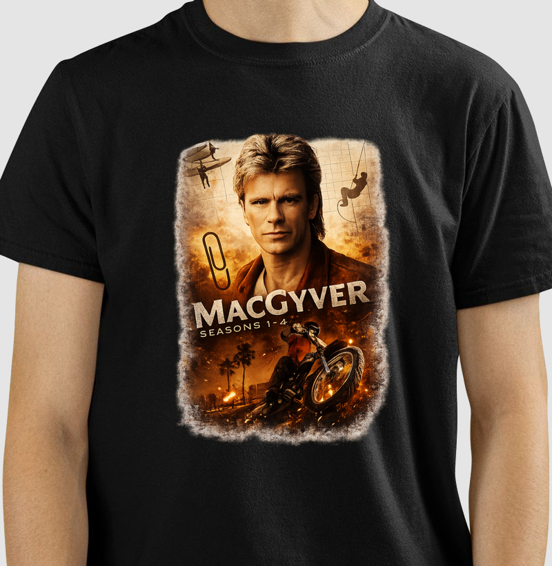 Camiseta Macgyver