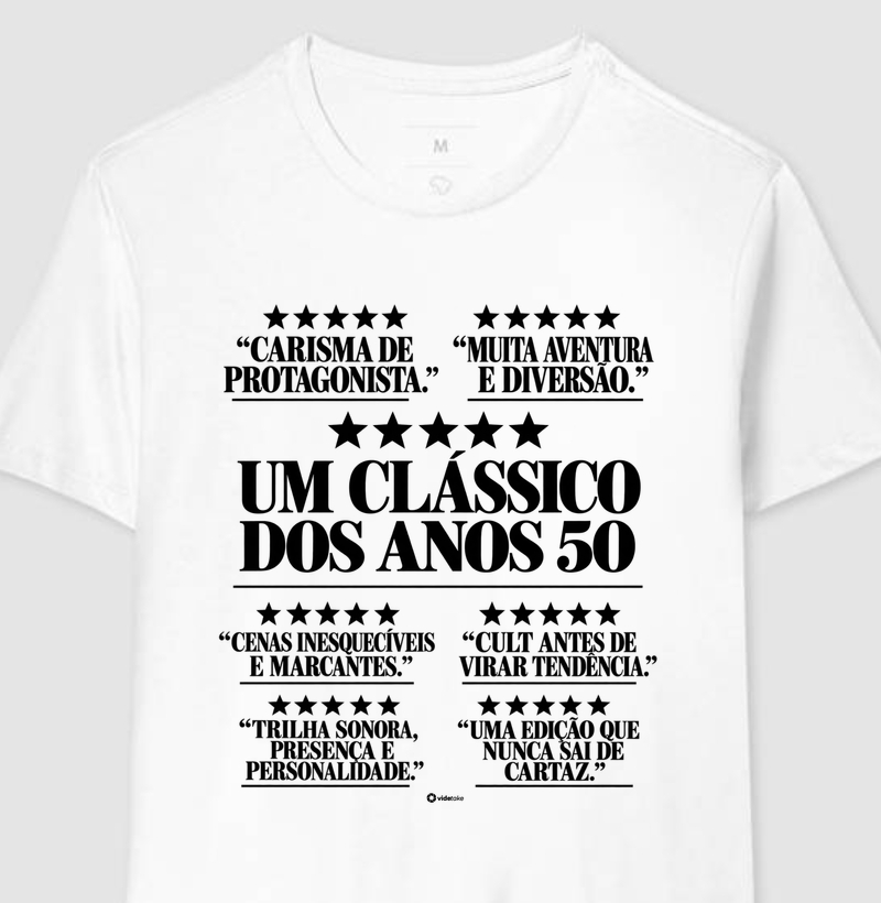 Camiseta Um Clássico dos Anos 50 – Edição Especial