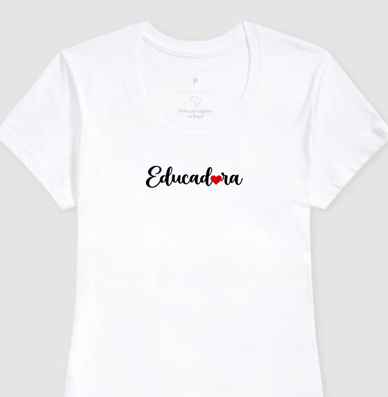 Educadora - coração