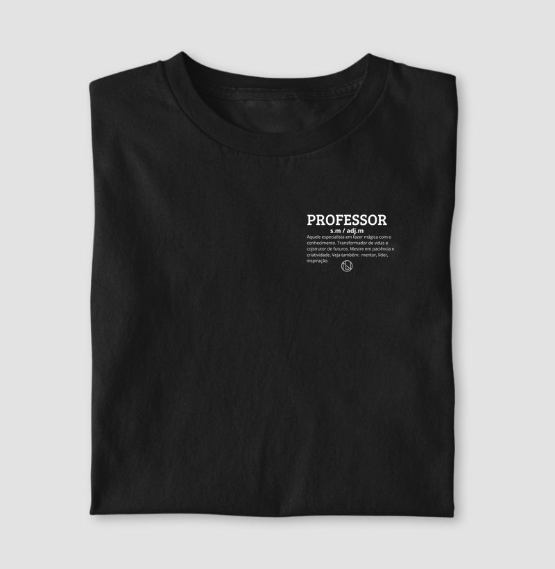 Camiseta Significado de Professor 