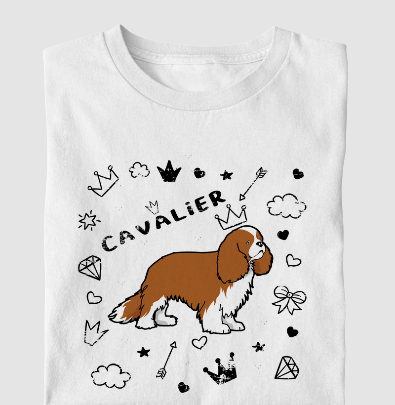 Camiseta Cavalier King Charles Spaniel Modelo 01