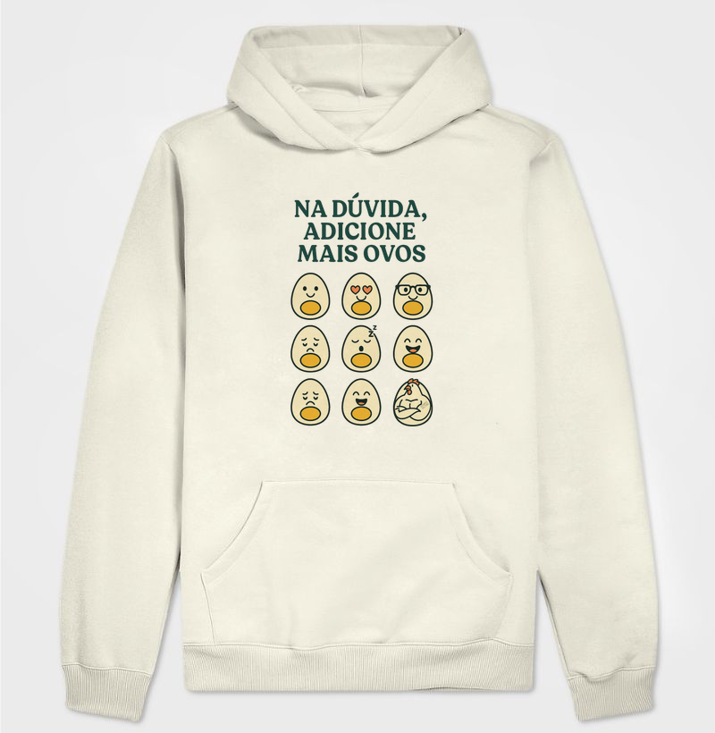 Na dúvida adicione mais ovos