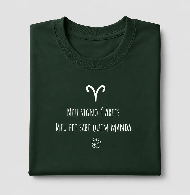 Meu signo é Áries. Meu pet sabe quem manda — e não sou eu.