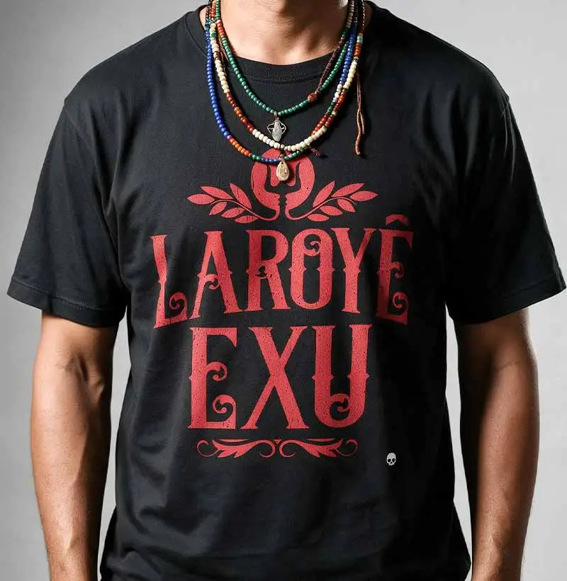Camiseta Umbanda Laroyê Exu