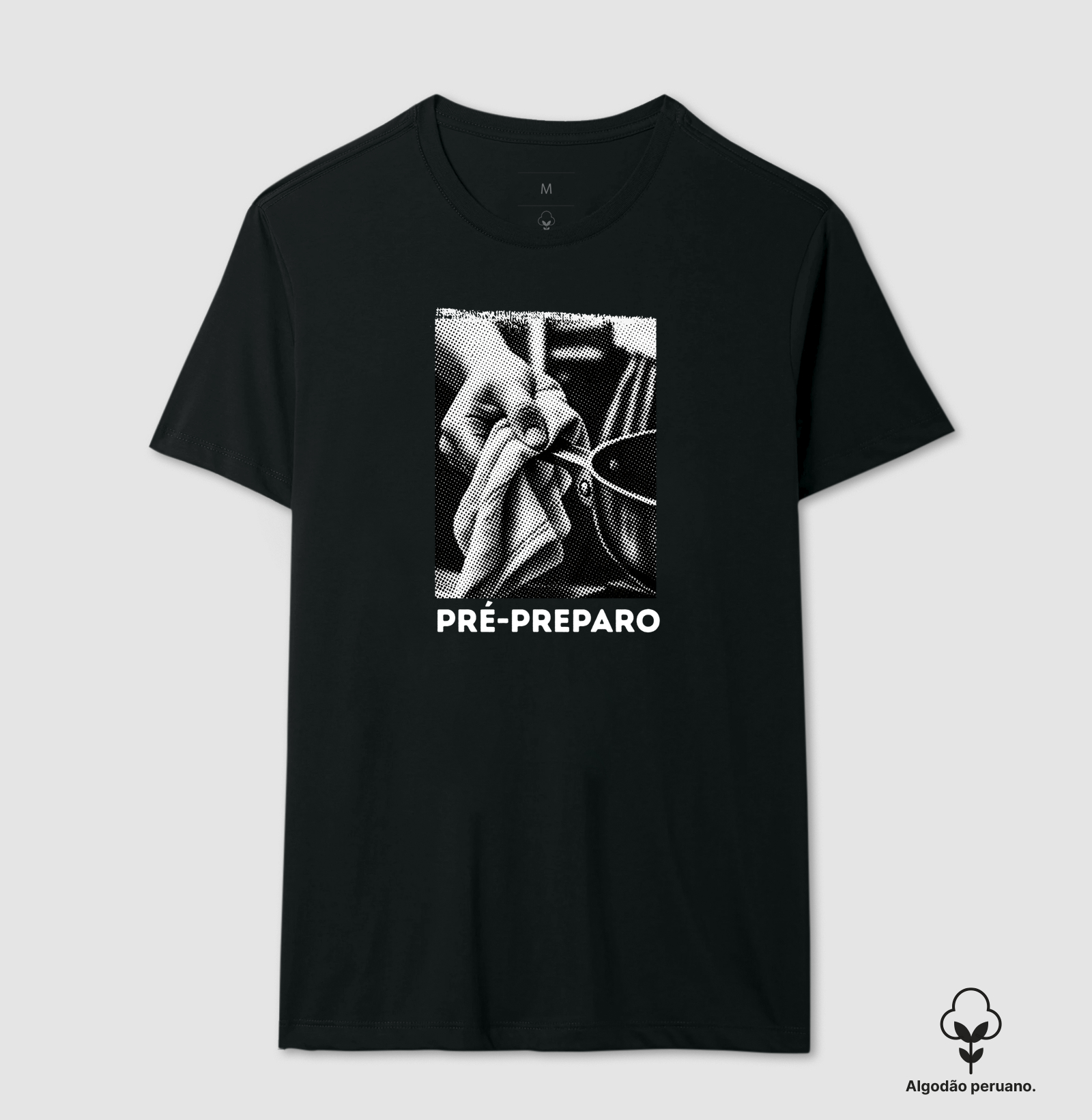 pré-preparo - Camiseta Algodão Peruano