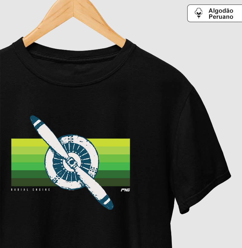 Camiseta Radial Engine