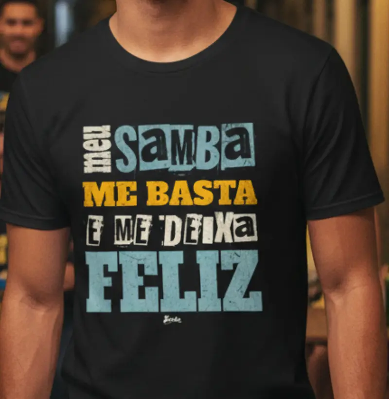 Meu Samba me basta e me deixa feliz