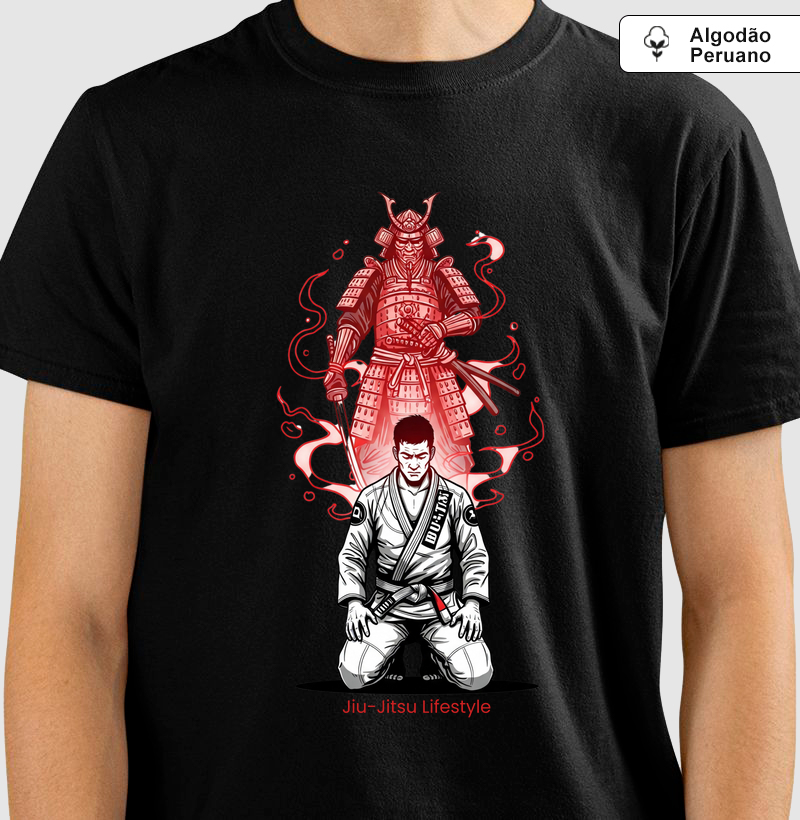 Alma Samurai - Jiu-Jitsu Lifestyle - Algodão Peruano