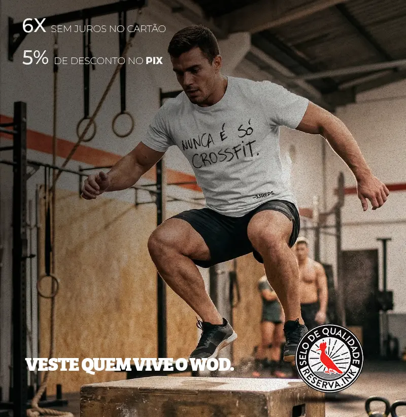 NUNCA É SÓ CROSSFIT