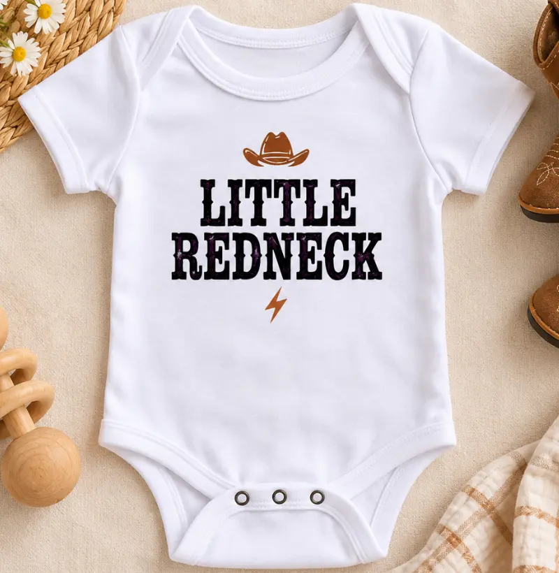 Country Little Redneck 100% Algodão