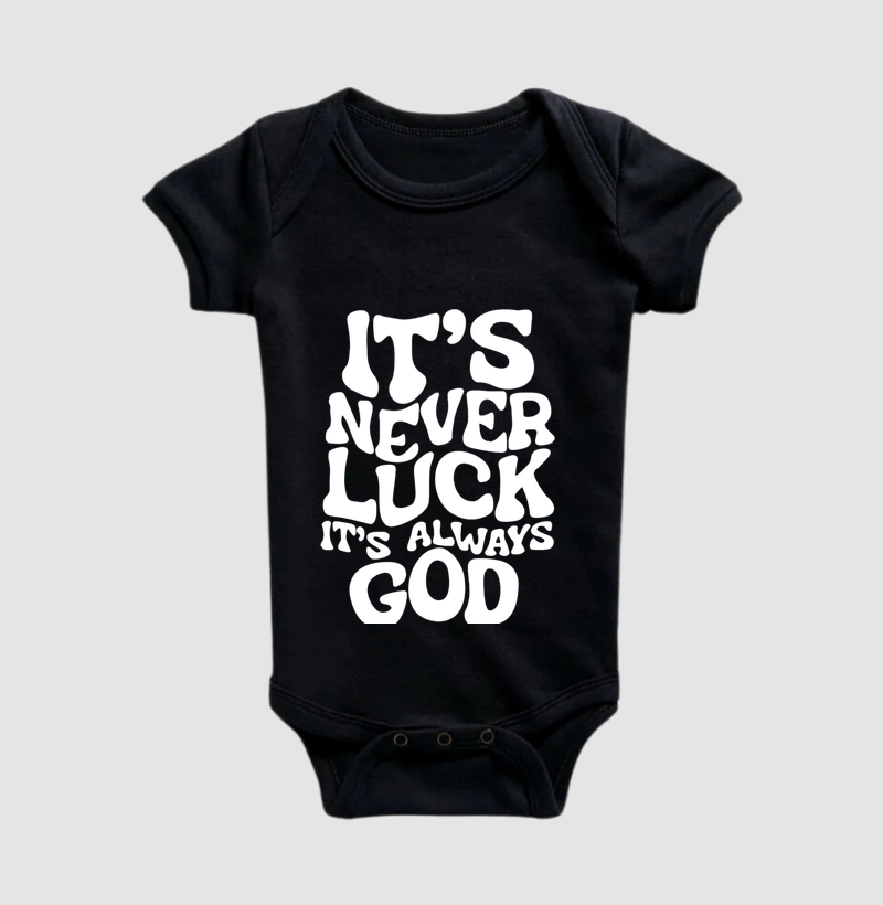 It's never luck it's always GOD