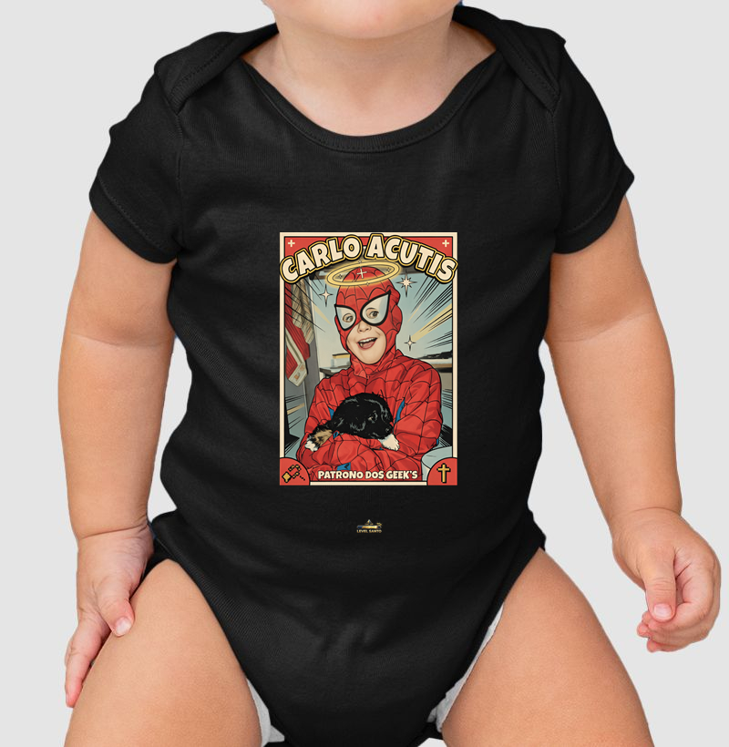 São Carlo Acutis - Homem Aranha - Patrono dos Geeks