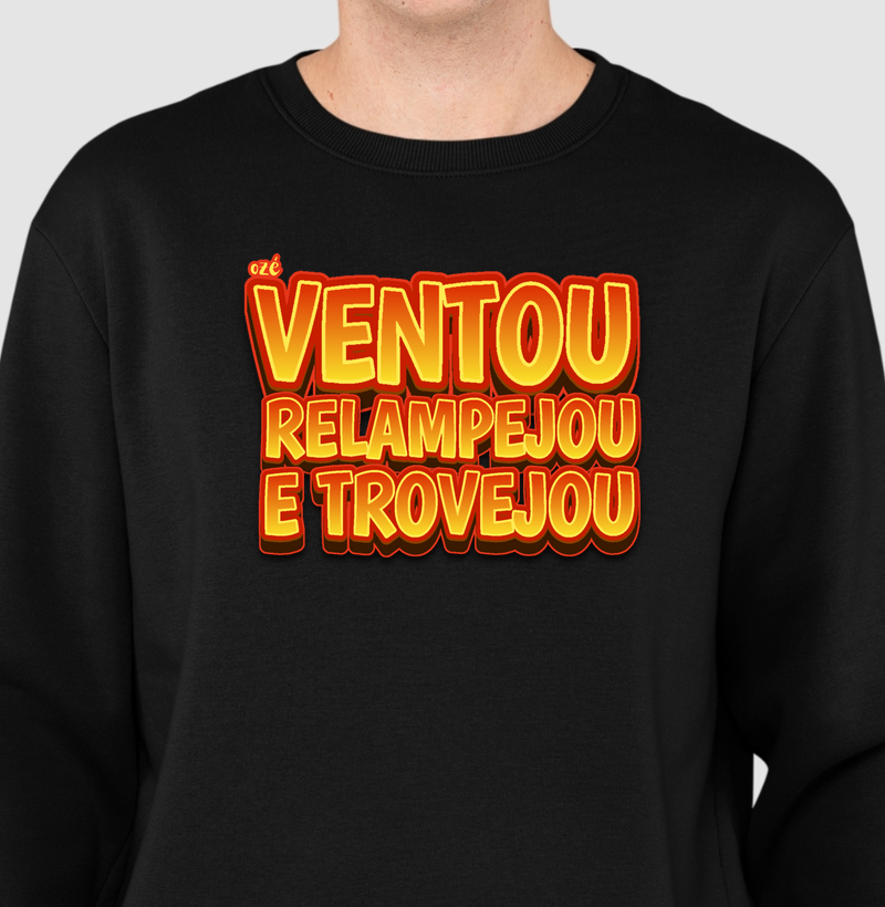 Iansã - Ventou, relampejou e trovejou