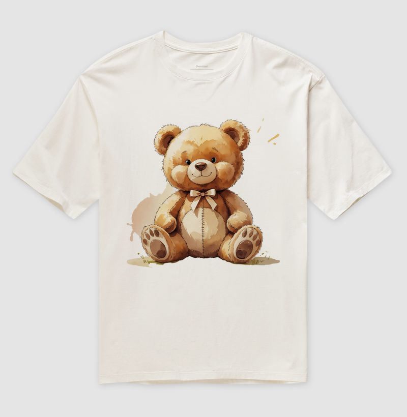 Camiseta Oversized Urso