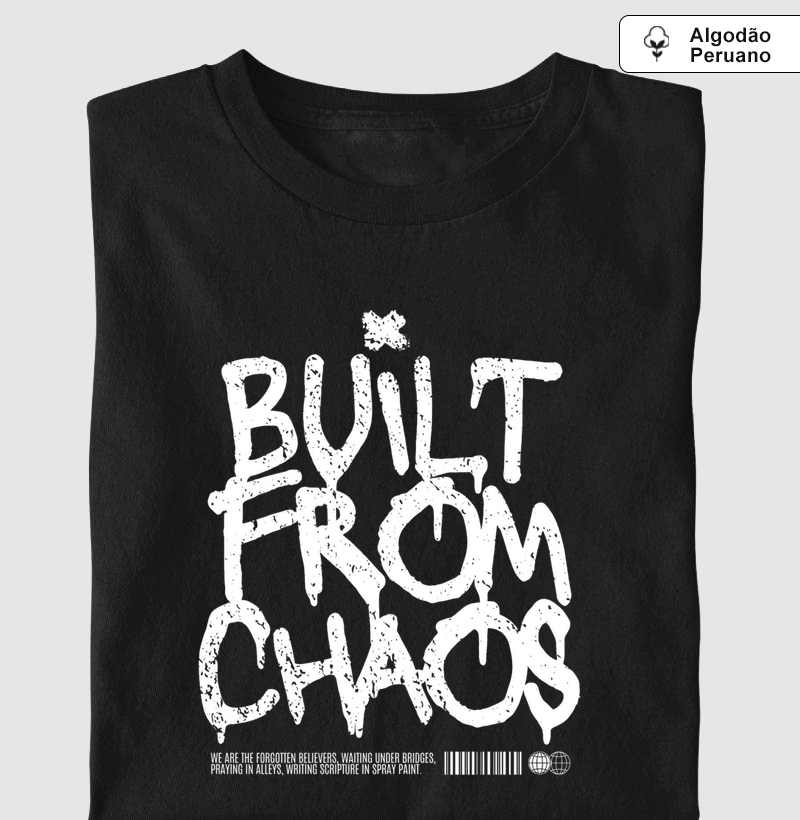 Camiseta Algodão Peruano Built