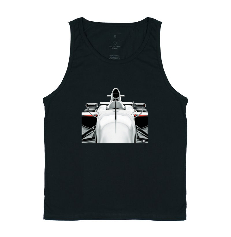 Camiseta regata fórmula - modelo moderno