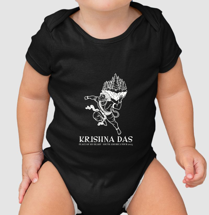 Hanuman Mountain - Body Infantil - Estampa Branca