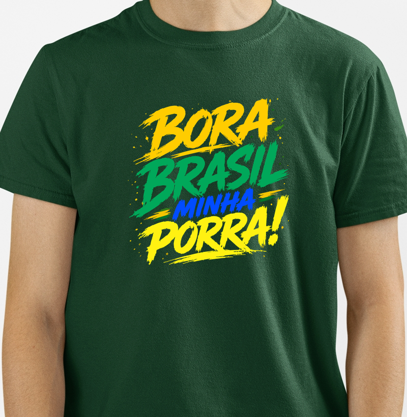 Camiseta Brasil Hexa 