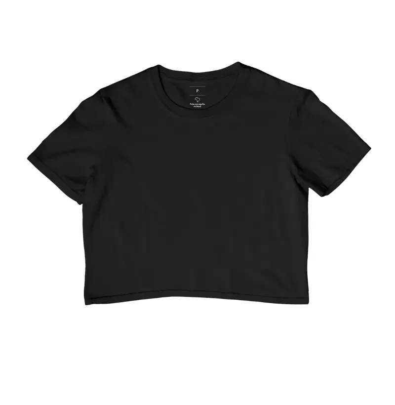 Cropped básica PRETA