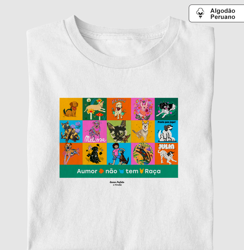 Aumor Não tem Raça - Ilustrações