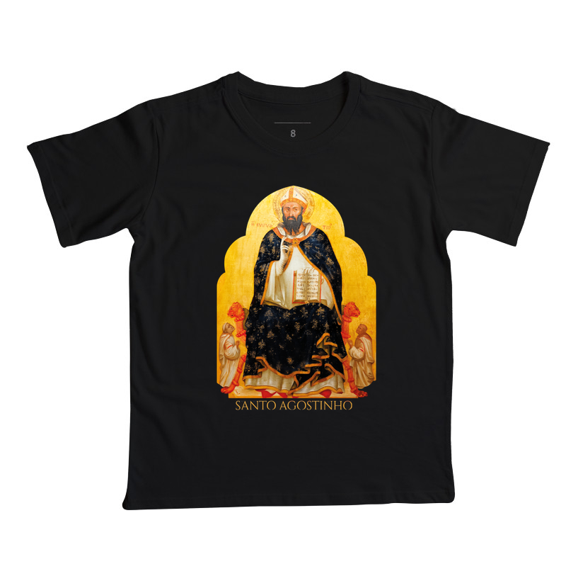 Santo Agostinho - Camiseta Infantil