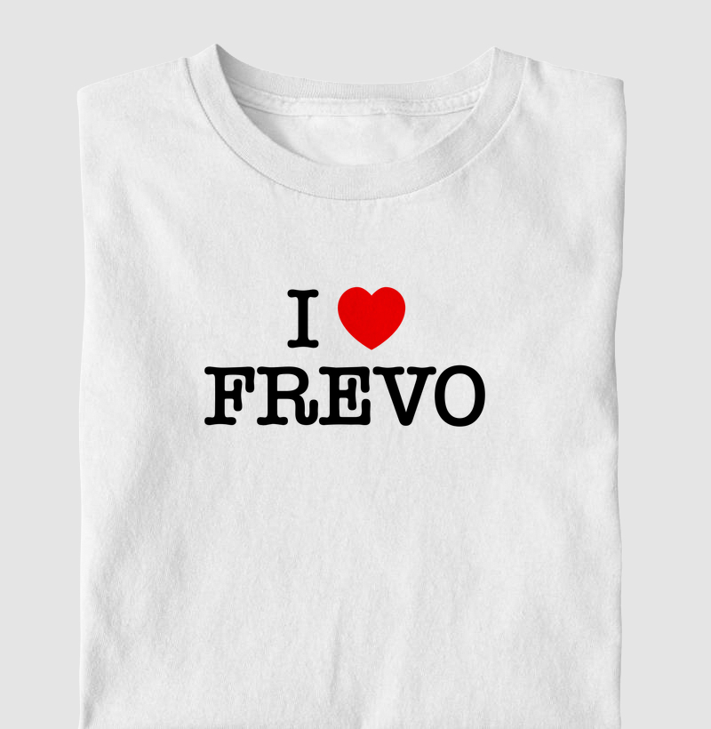 Camiseta I Love Frevo