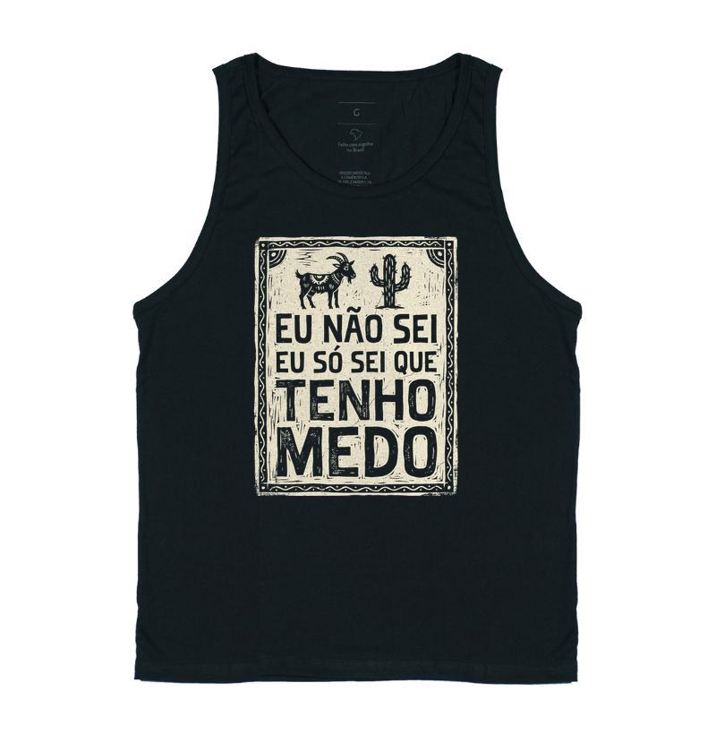 Só sei que tenho medo