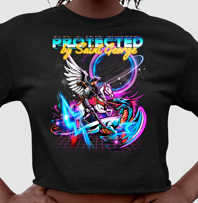 Camiseta Protected by Saint George