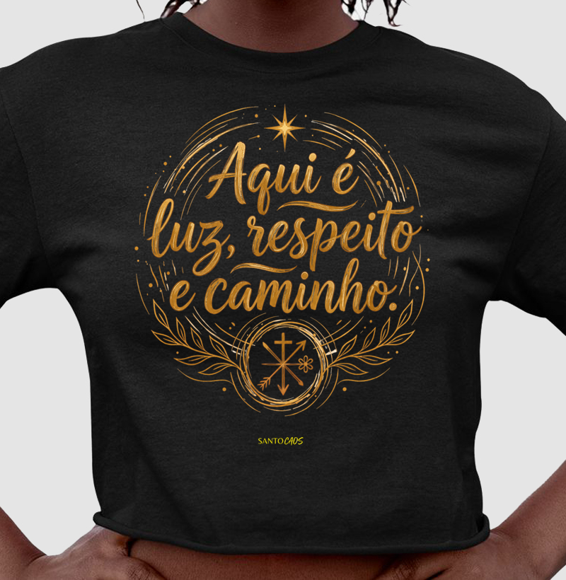 Luz, Respeito e Caminho — O Mantra do Terreiro