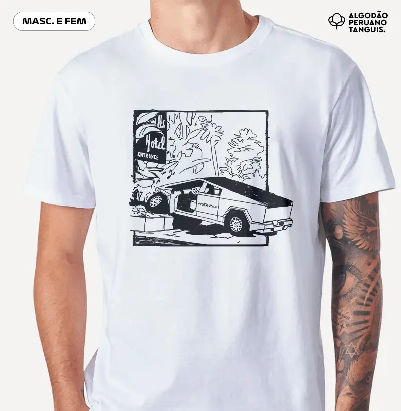 Cybertruck Hills Hotel 