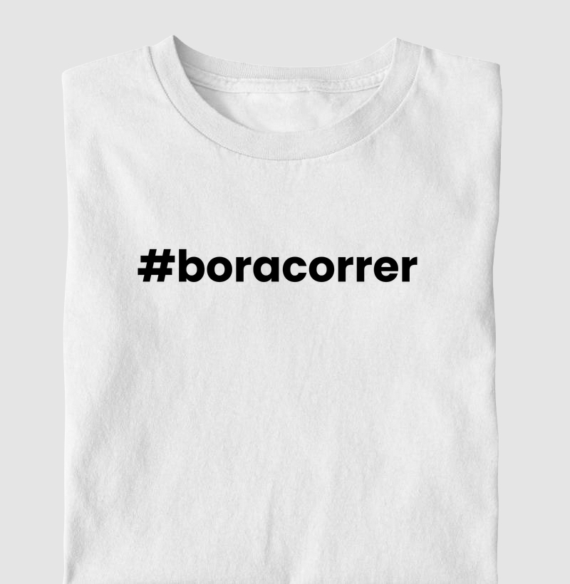 Camiseta Corrida - Bora Correr