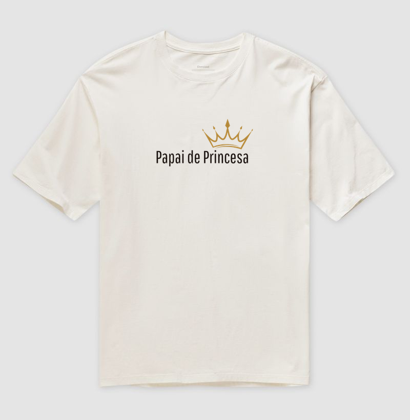 Camiseta papai de princesa