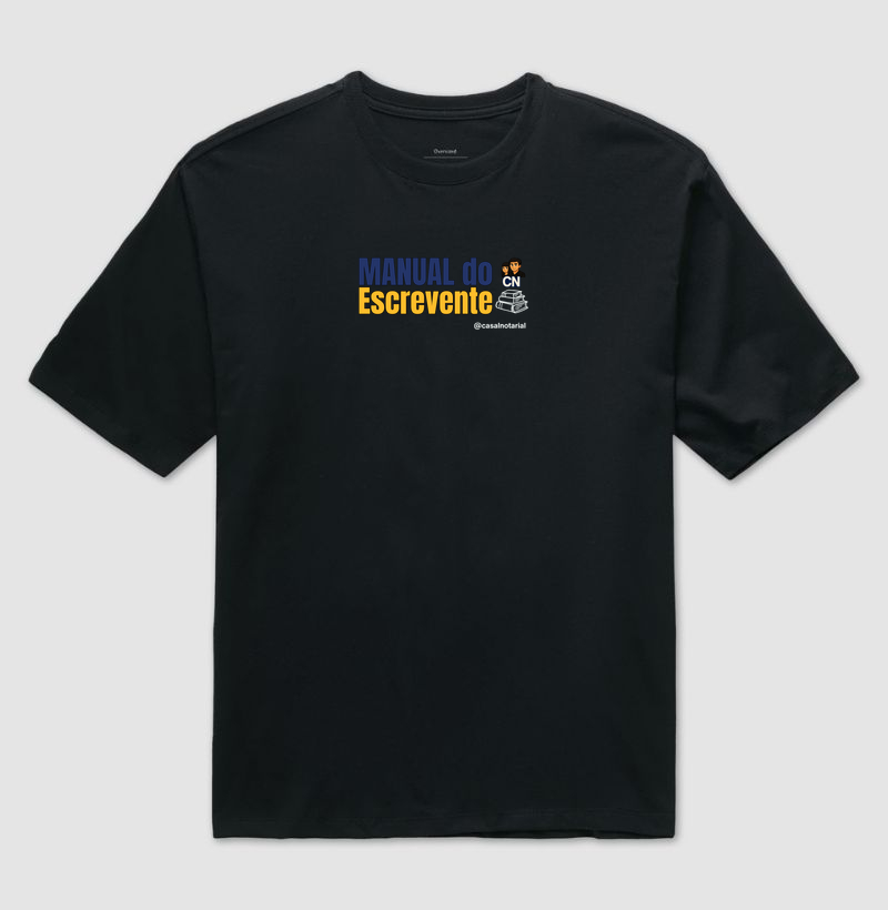 Camisa manual do escrevente