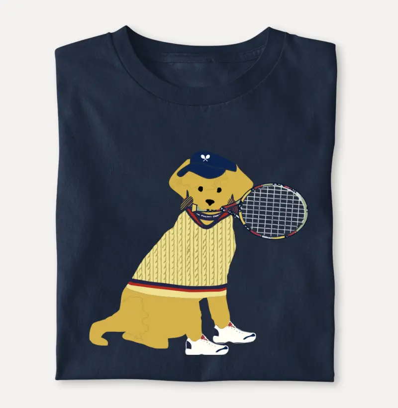 CACHORRO TENISTA