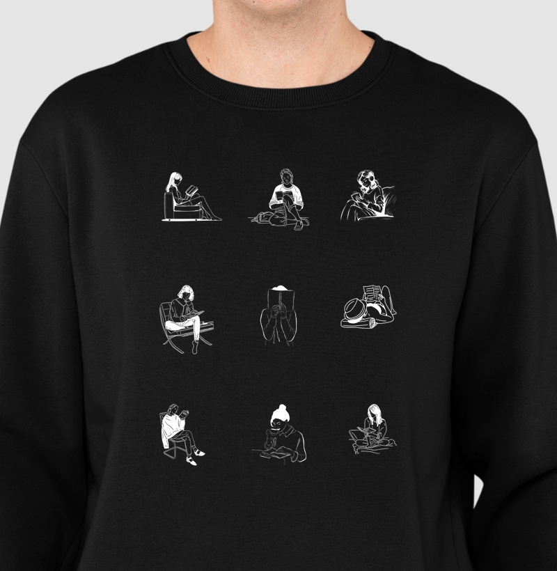 Suéter Moletom LEITURA Matutaremos