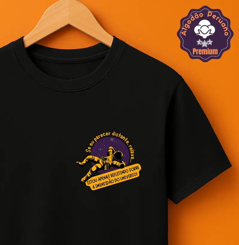 Refletindo sobre a imensidão do universo