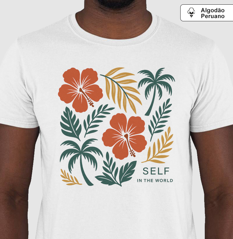 TROPIC HERITAGE - Camiseta Algodão Peruano