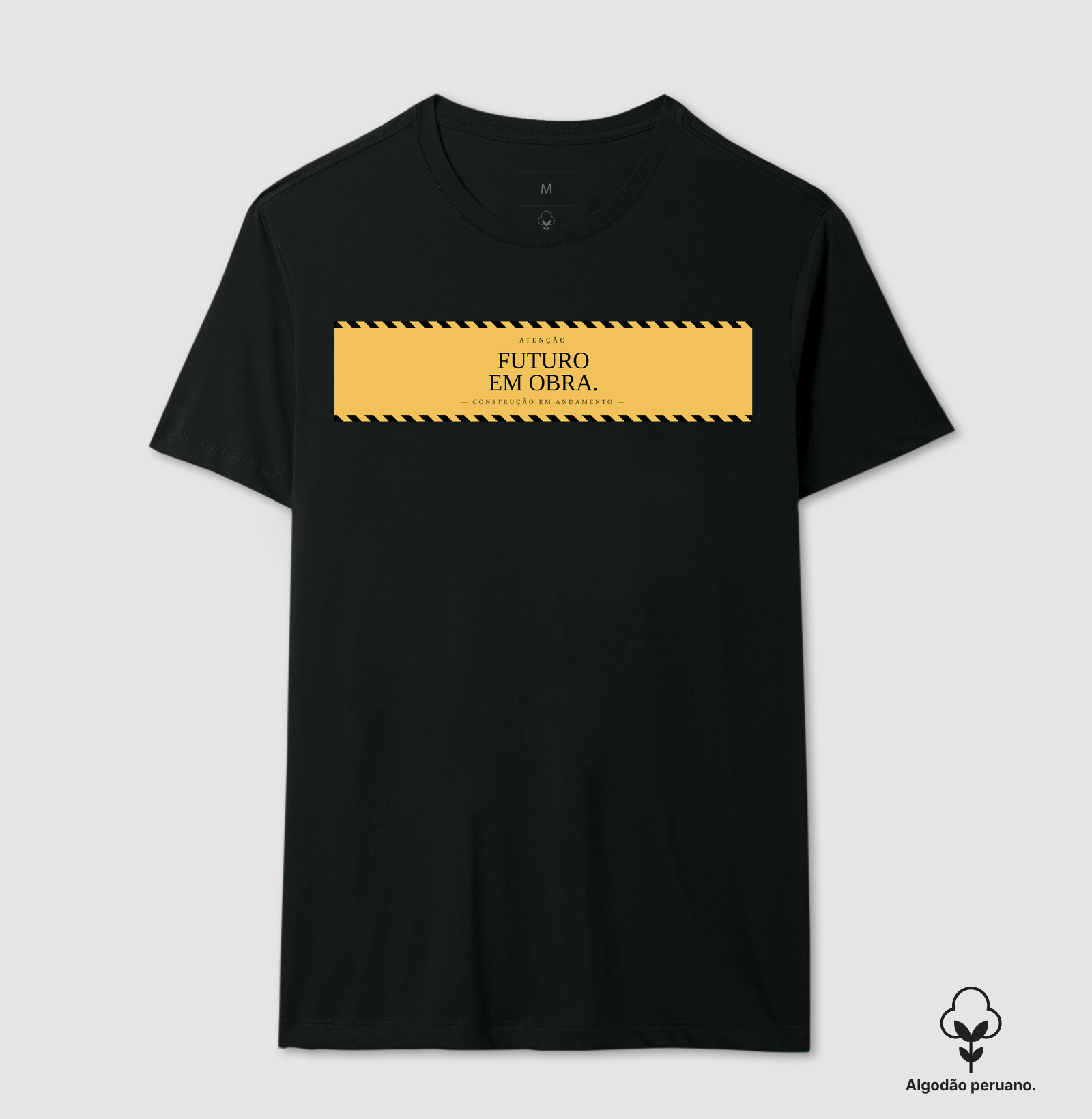 Camiseta | Futuro em obra (Algodão Peruano)