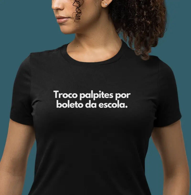 Troco palpites por boleto da escola.
