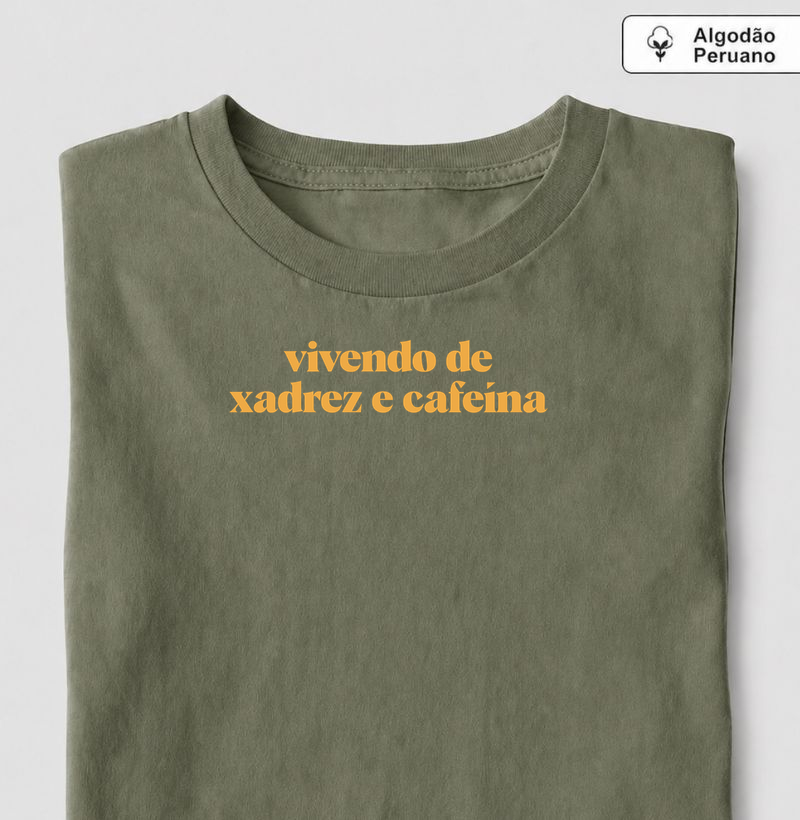 Vivendo de xadrez e cafeína