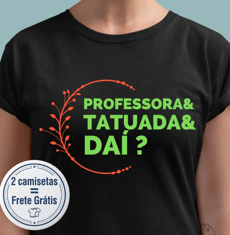 Camiseta Premium Professor/Pedagogo