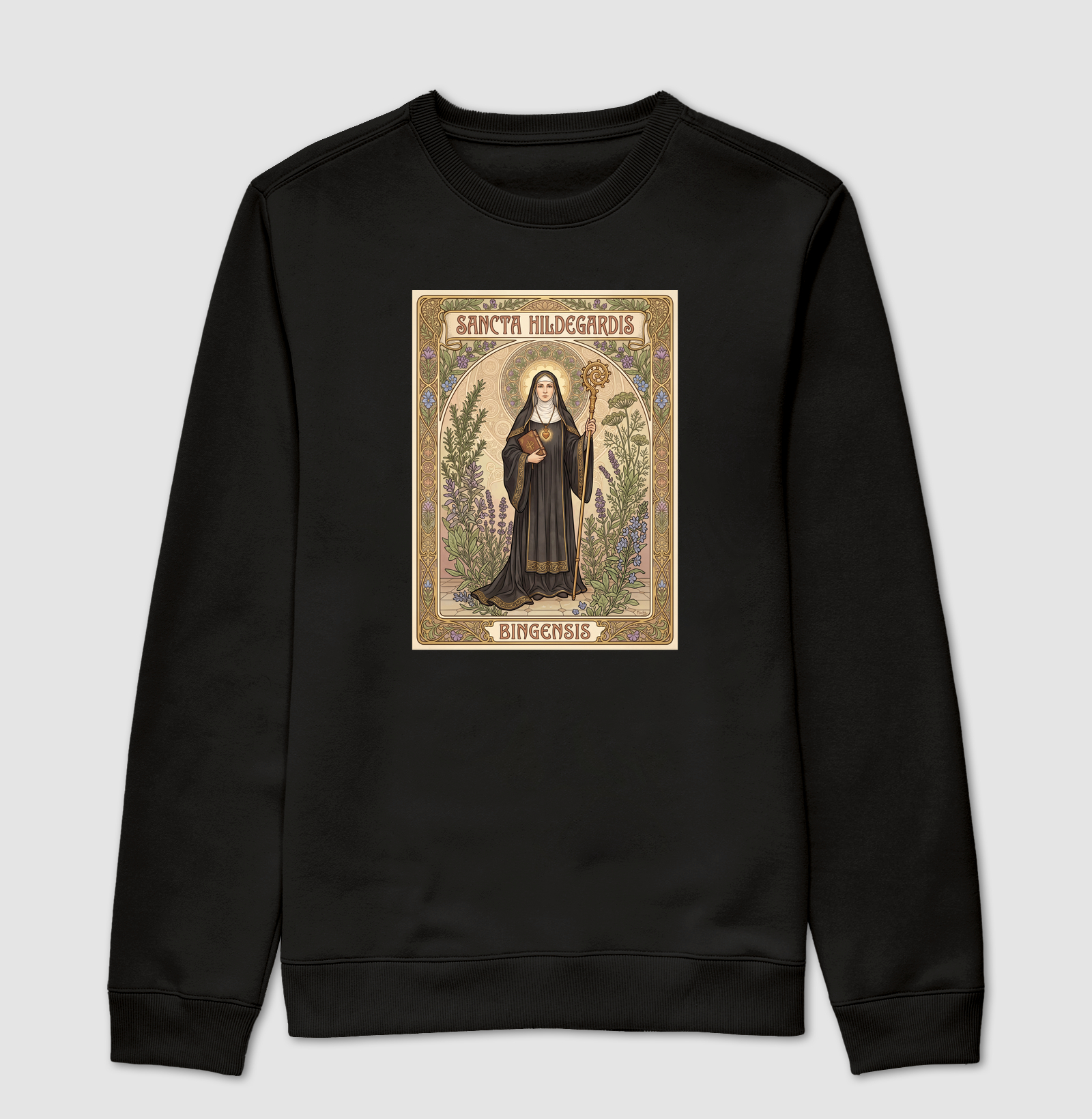 Santa Hildegarda Art Nouveau