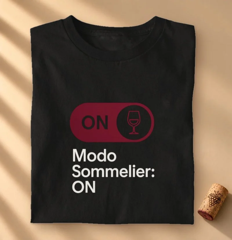 Camiseta Modo Sommelier ON