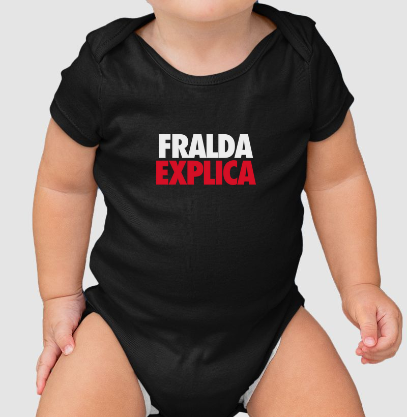 Body Infantil - Fralda explica